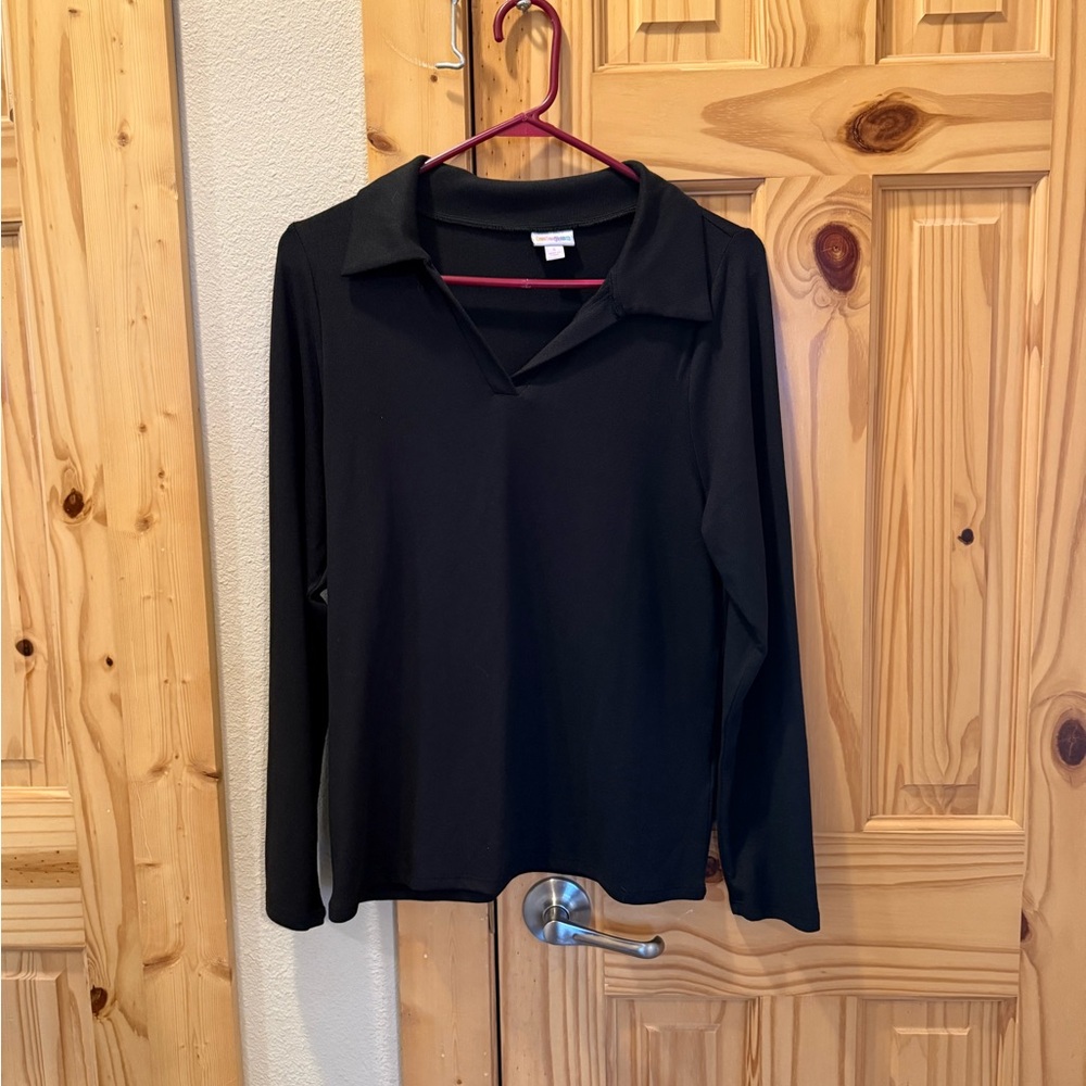 Black Courtney Top